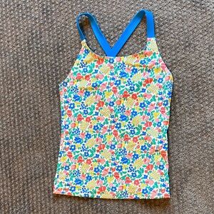 Mini Boden Floral Swim Tank